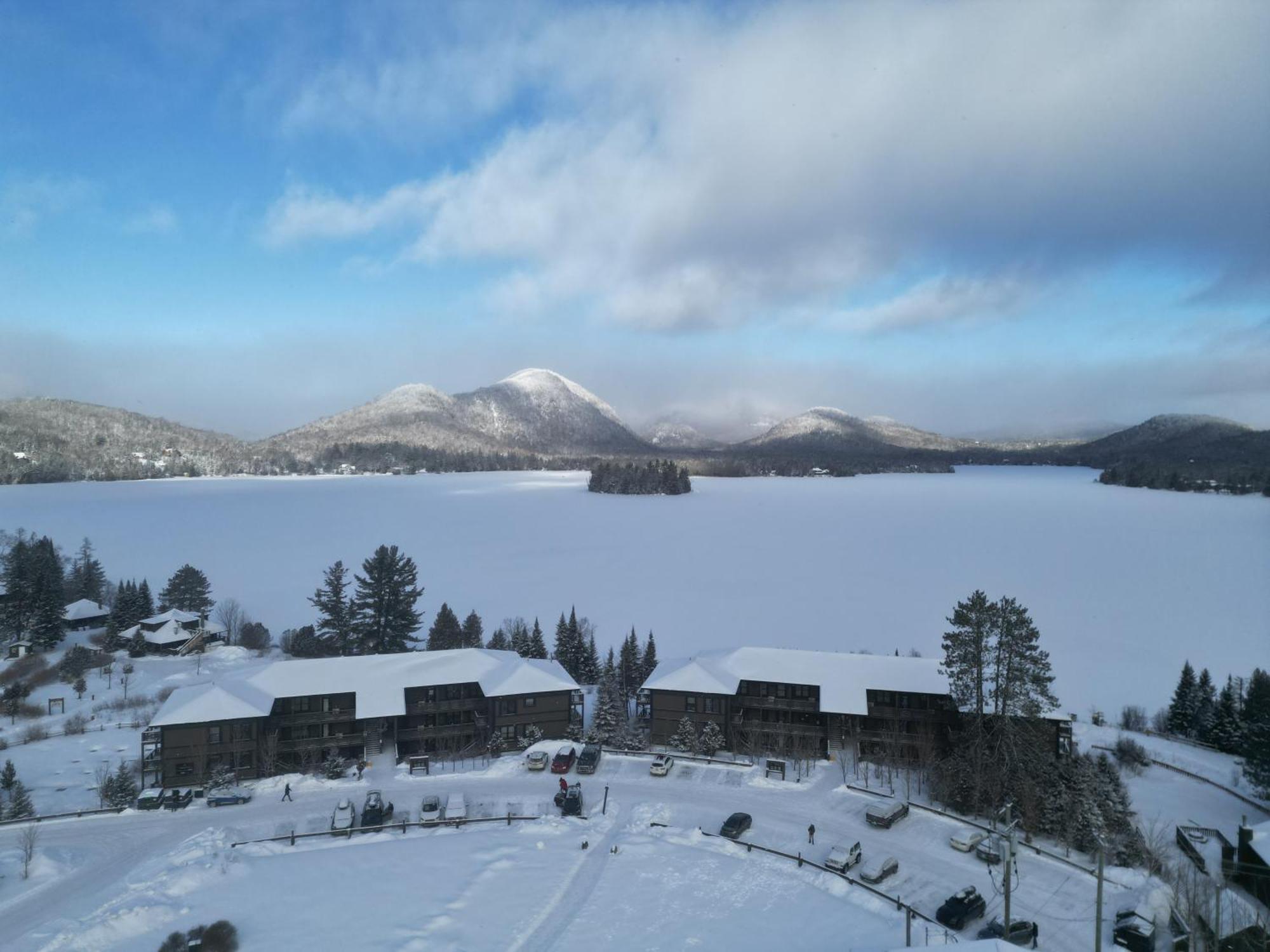 Apartmán Escapade Bonheur Lac-Superieur Exteriér fotografie